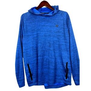 Russell Dri-Power 360 Hoodie Long‎ Sleeve Training Fit Blue Mens Size L